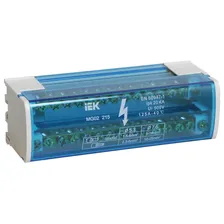Шина на DIN-рейку в корпусе (кросс-модуль) L+PEN 2х15