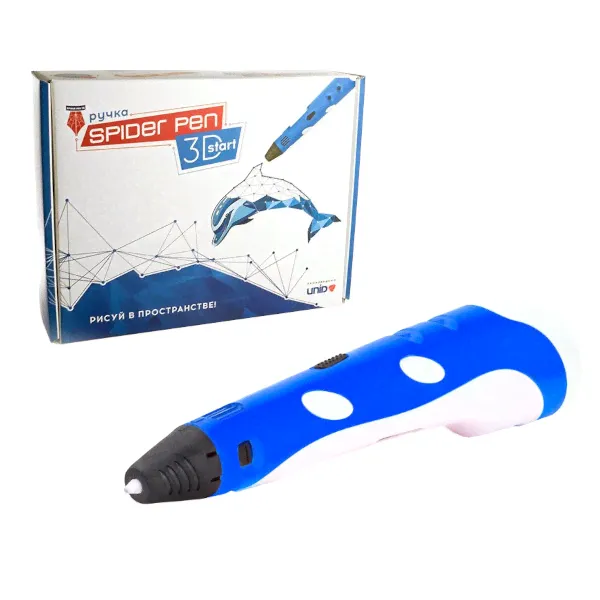 3д ручка Spider Pen START синий корпус 1100B-0