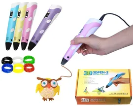 3D ручка "3D Pen-2" Розовая