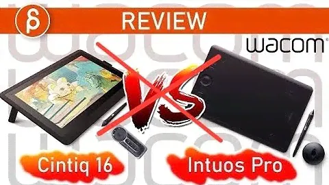 Wacom Cintiq 16 против Wacom Intuos Pro — (плюс распаковка)