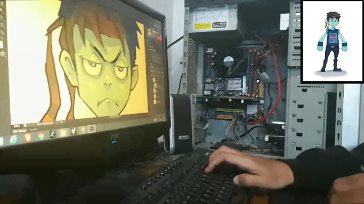 Speed Painting Badboy with XP PEN Star 05 Wireless Tablet
