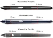 Перо Wacom KP301E00DZ Pro Pen Slim