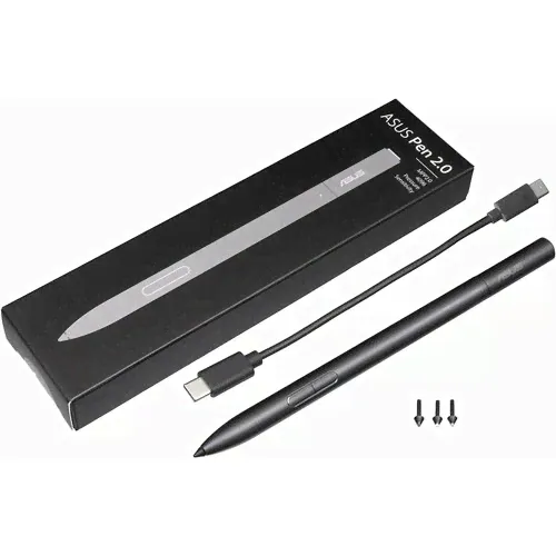 Asus Pen 2.0 SA203H стилус аккумуляторный (Bluetooth, Type-C). Asus ROG flow, zephyrus, duo серый
