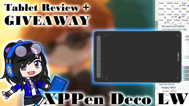 XPPen Deco LW || Tablet Review + SpeedPaint + GIVEAWAY!!