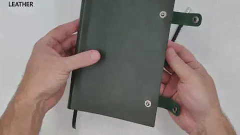MBN-PEN-GN. Ежедневник из натуральной кожи с эффектом Пулл-ап (Pull-Up).