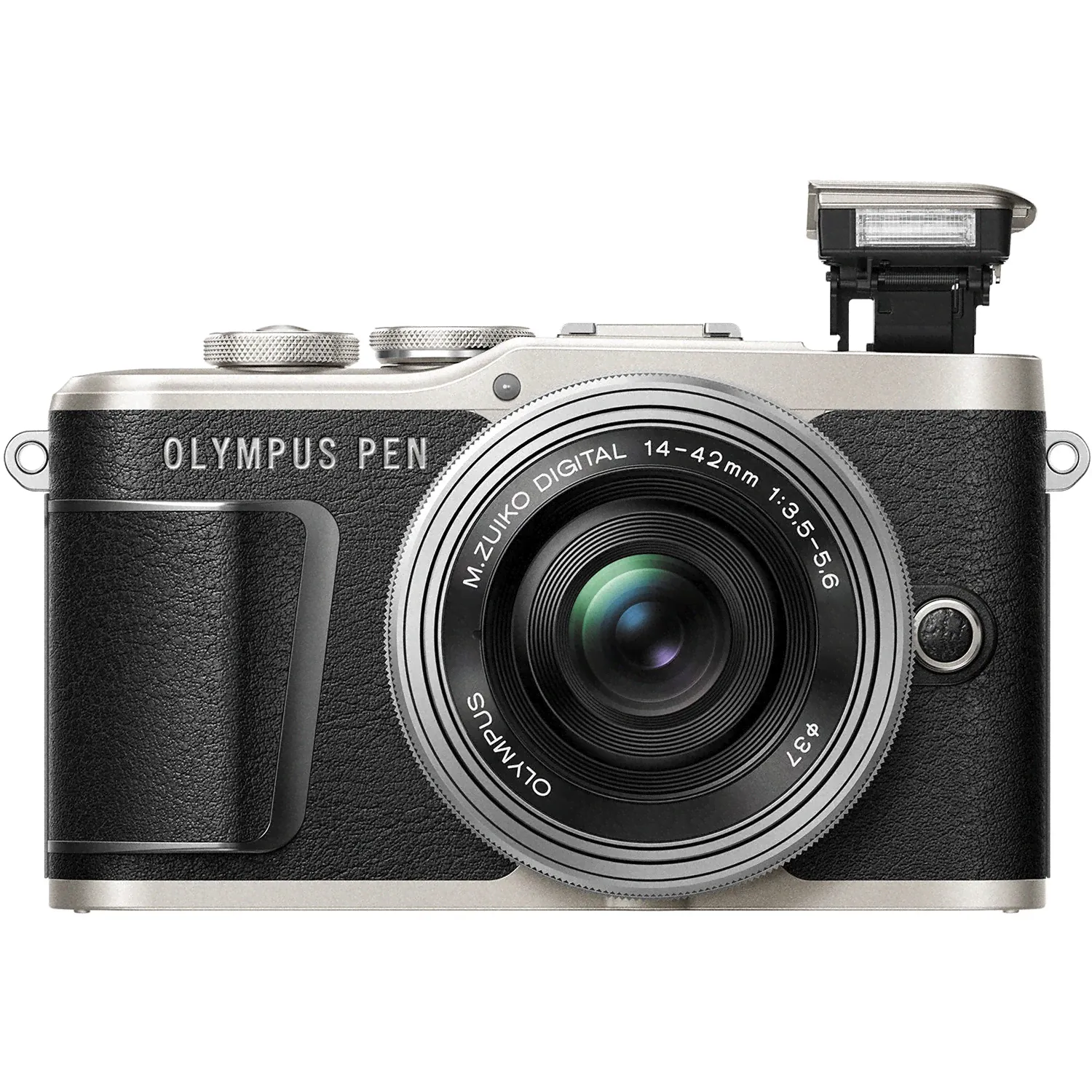 Olympus PEN E-PL9 Pancake Zoom Kit (14-42mm f/3.5-5.6 EZ) Black