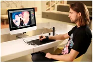 XP-PEN Графический планшет XP-Pen Deco Pro Medium, рабочая область 279 x 152 мм с колесом управления и клавишами express keys (совместимость с Android) графические планшеты