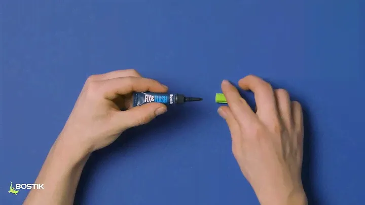How to use Bostik Fix & Flash light activated super glue