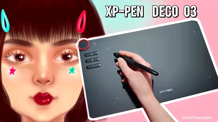 Tavoletta Grafica "XP-PEN DECO 03" 😍 Unboxing e Recensione (+ Speed paint)