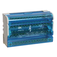 Шины на DIN-рейку (кросс-модуль) ШНК 4х15 3L+PEN IEK YND10-4-15-125