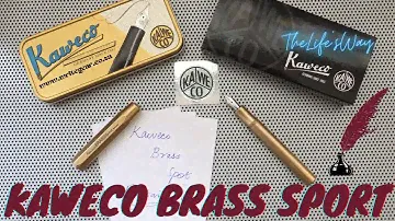 Kaweco Brass Sport Fountain Pen (F)